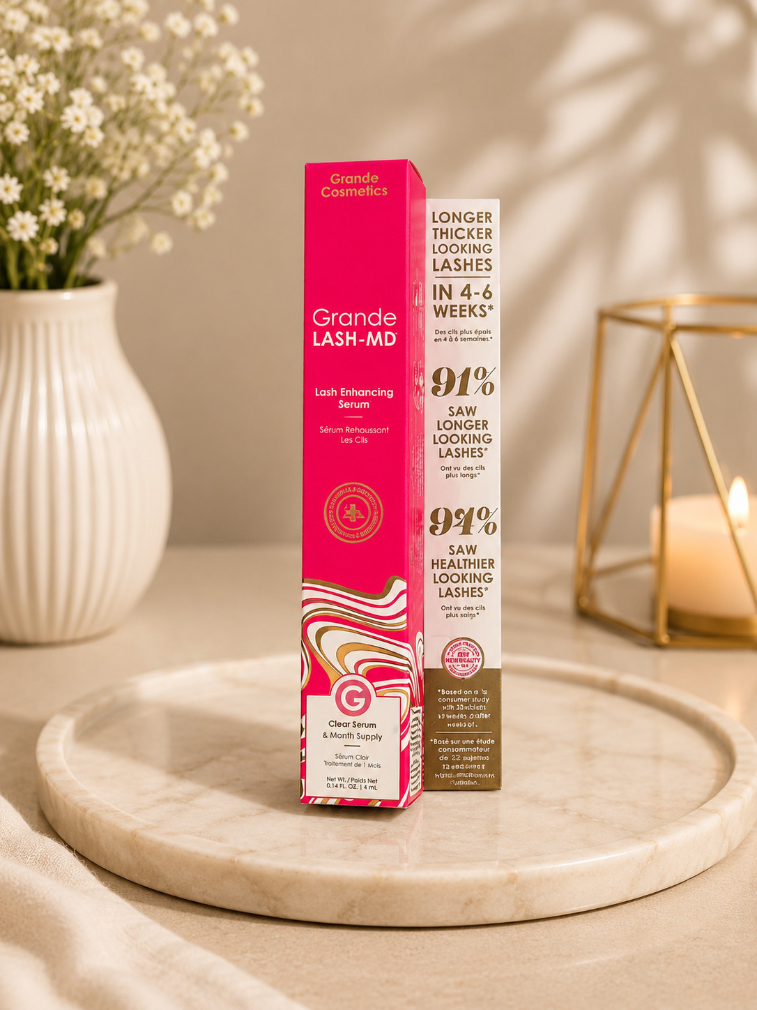 1 Bottle 4ML Grande LASH-MD Lash Enhancing Serum 6 Month Supply EXP: 2028 1 Bottle 4ML Grande LASH-MD Lash Enhancing Serum 6 Month Supply EXP: 2028
