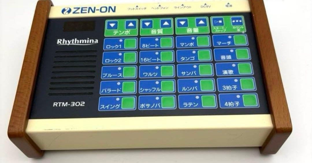 ZEN-ON Vintage Rhythm Machine RHYTHMINA RTM-302