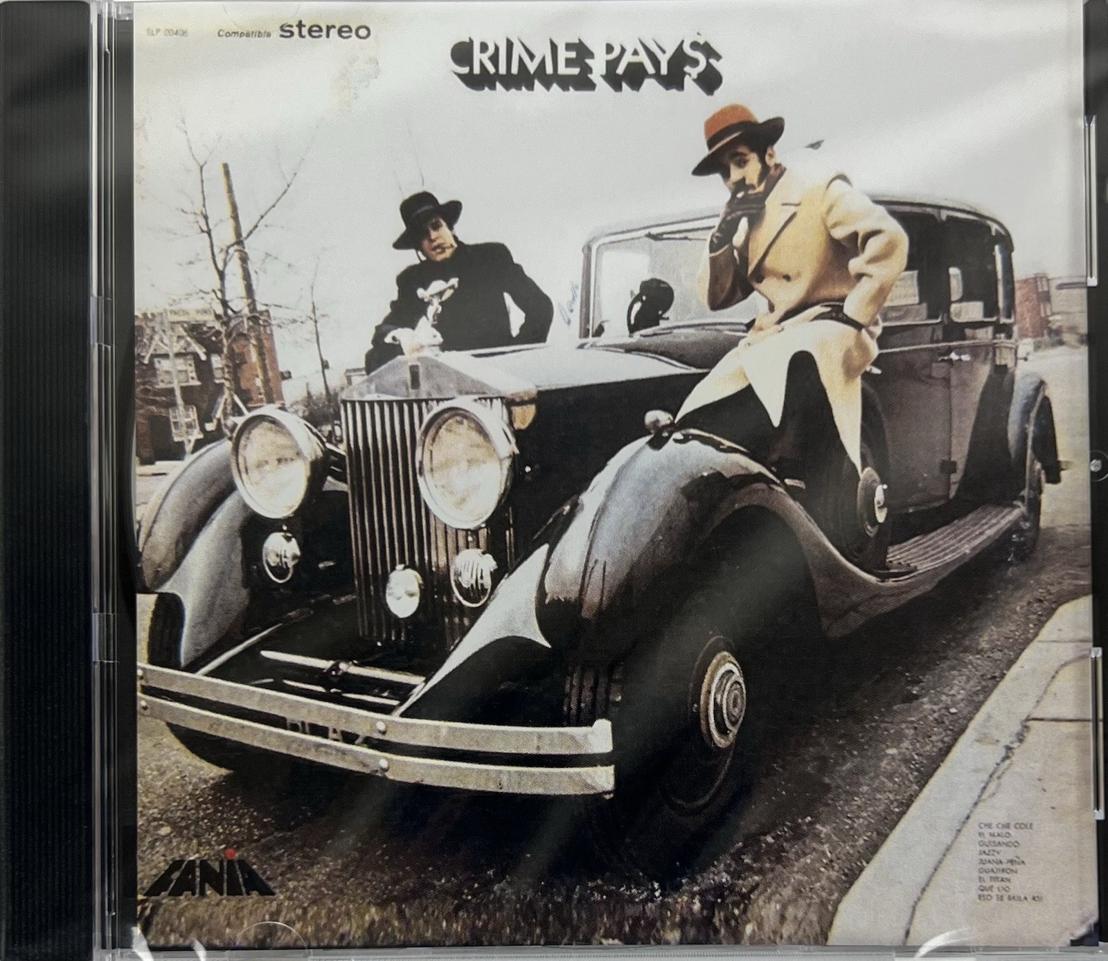 Willie Colon & Hector LaVoe, Crime Pays, CD-R