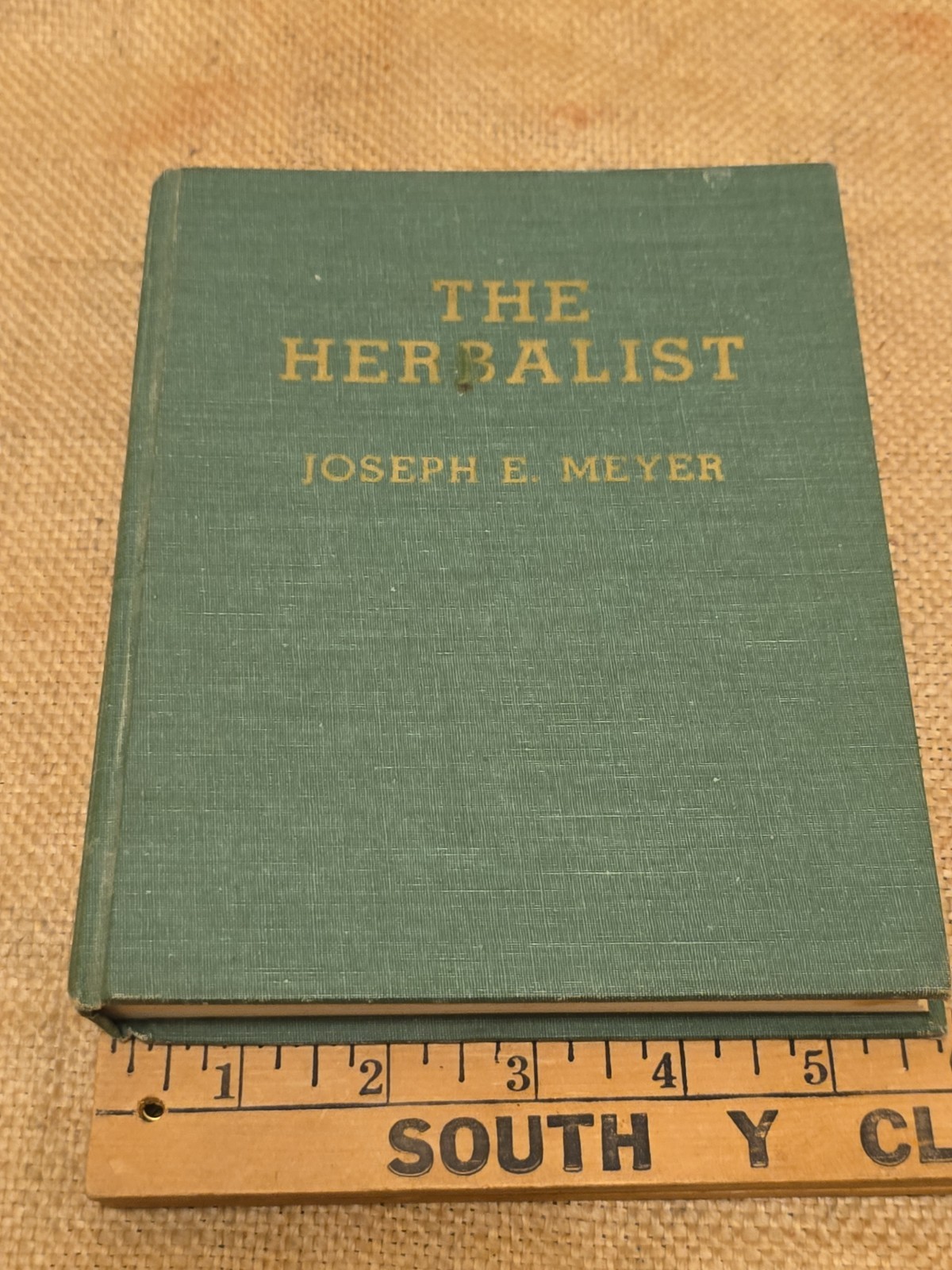 The Herbalist by Joseph E. Meyer Hardcover 1971 The Herbalist by Joseph E. Meyer Hardcover 1971
