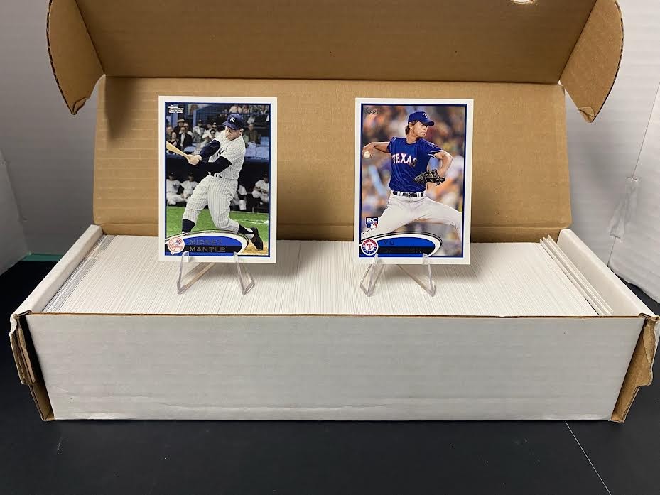 2012 Topps Baseball Series 1 and Series 2 Complete Set 1-660 2012 Topps Baseball Series 1 and Series 2 Complete Set 1-660