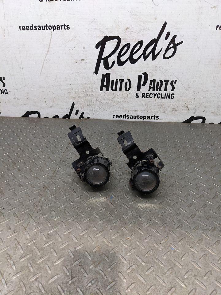 1997-04 C5 Corvette Front Fog Light Lamps Pair w/Brackets OEM 1203222