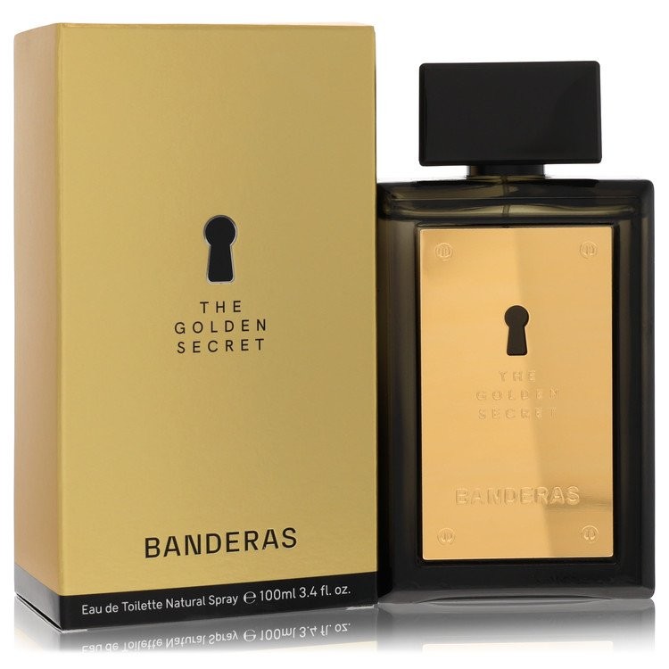 Antonio Banderas The Golden Secret Eau de Toilette Spray for Men 3.4 oz New Antonio Banderas The Golden Secret Eau de Toilette Spray for Men 3.4 oz New