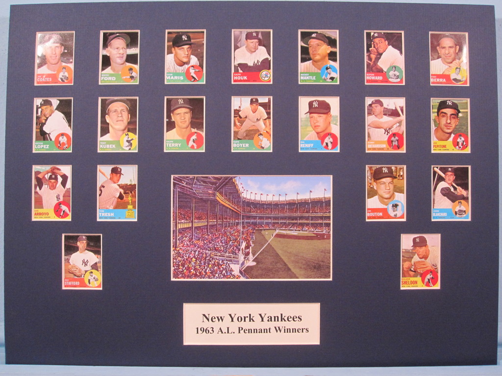 New York Yankees 1963 A.L. Pennant Winners