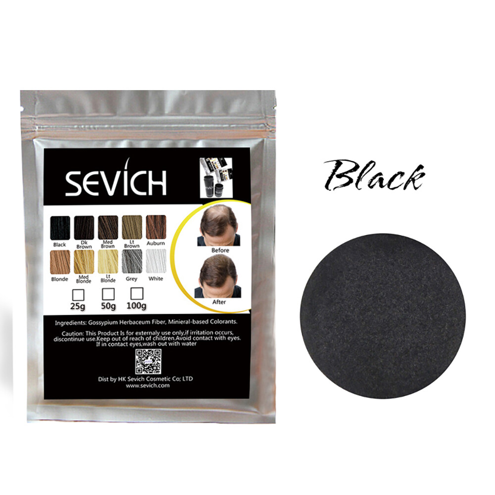 4Pack Sevich Refill Hair Building Fibre Powder 50g Pack Add Ear Wax Romover Tool