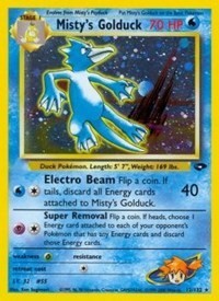 Pokemon Misty's Golduck (12/134) Gym Challenge DMG HOLO Pokemon Misty's Golduck (12/134) Gym Challenge DMG HOLO