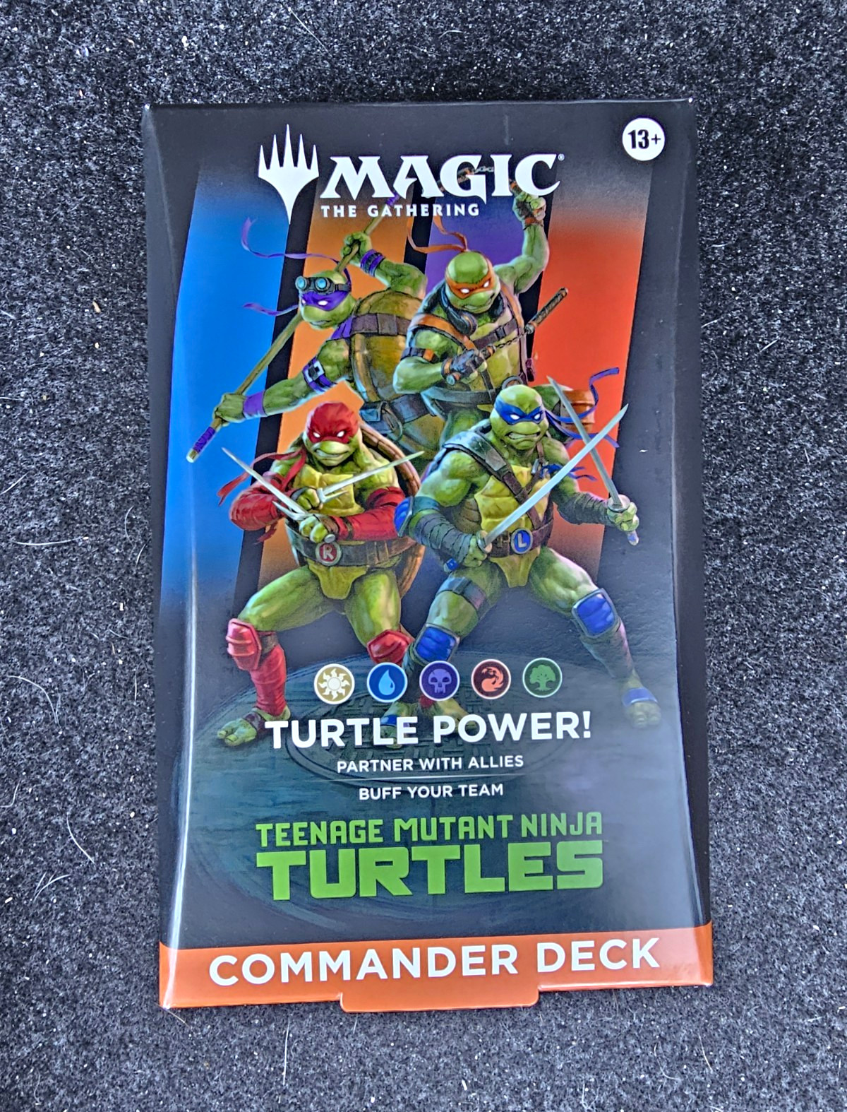 Magic: The Gathering TMNT Turtle Power Commander Deck 100-Card English 2025 Magic: The Gathering TMNT Turtle Power Commander Deck 100-Card English 2025