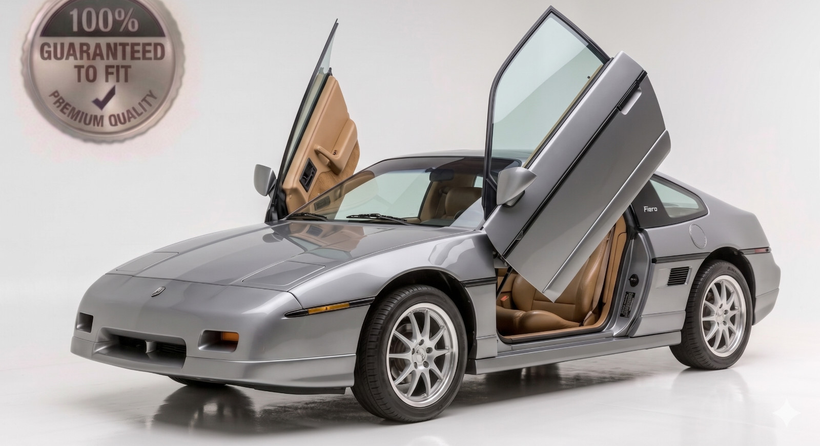 Pontiac Fiero 1984-1988 Bolt on Vertical Doors Inc kit lambo doors USA