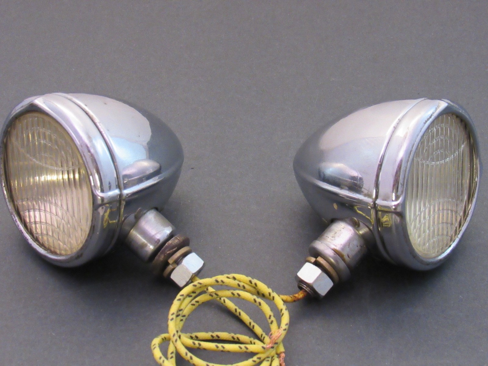 Original 1931  1932 Chrysler Cowl Lamps Parking Lights