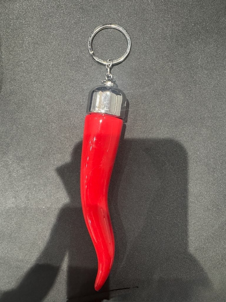 Large Italian Horn Keychain Italian Cornicello 7in Large Italian Horn Keychain Italian Cornicello 7in