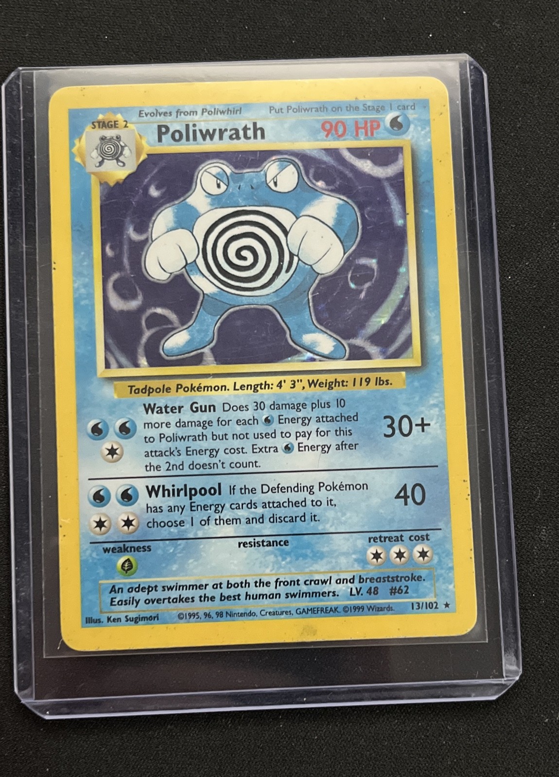 Poliwrath 013/102 Base Set Holo