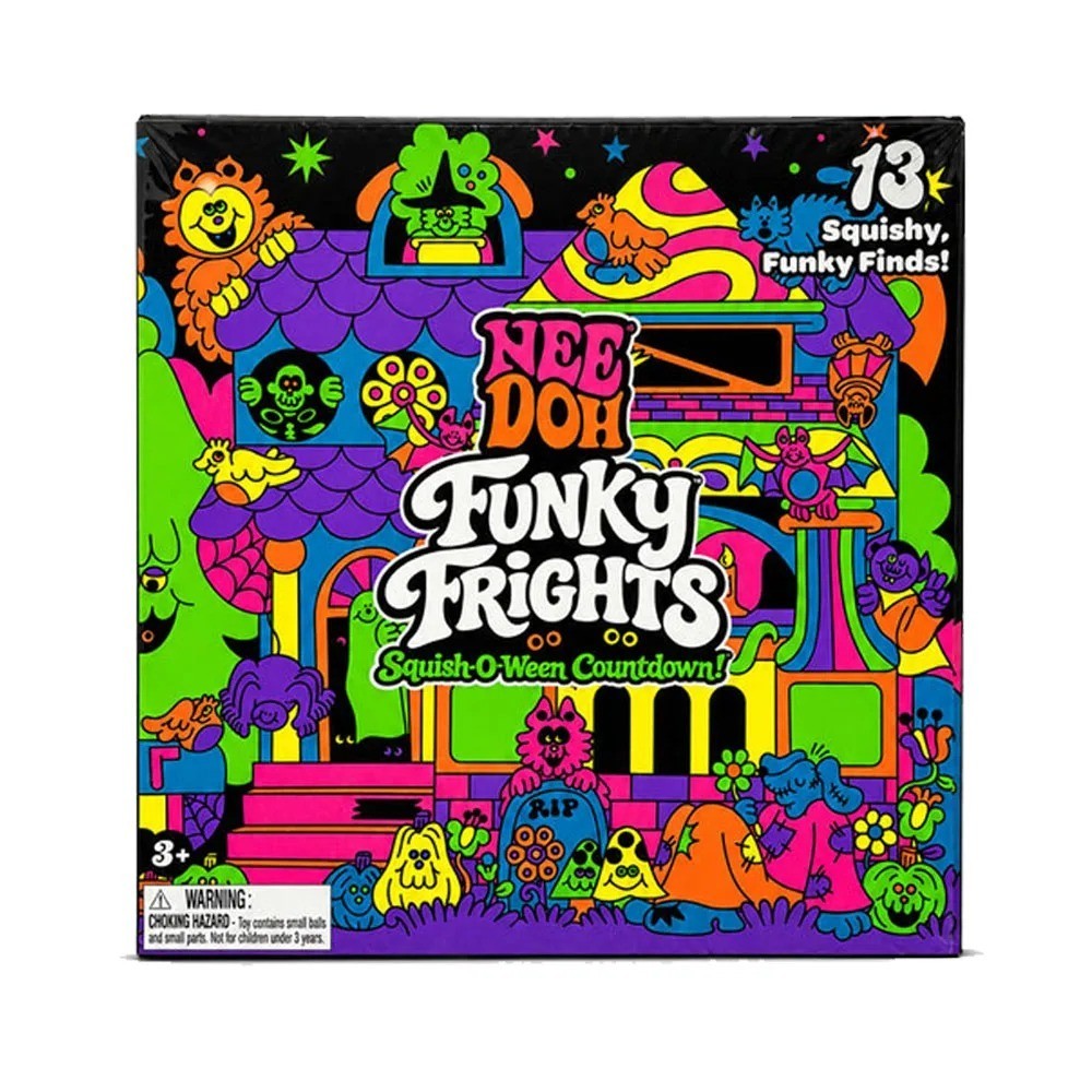 NEW RARE 2026 NeeDoh Funky Frights Squish-O-Ween Halloween Advent Calendar 👻 NEW RARE 2026 NeeDoh Funky Frights Squish-O-Ween Halloween Advent Calendar 👻
