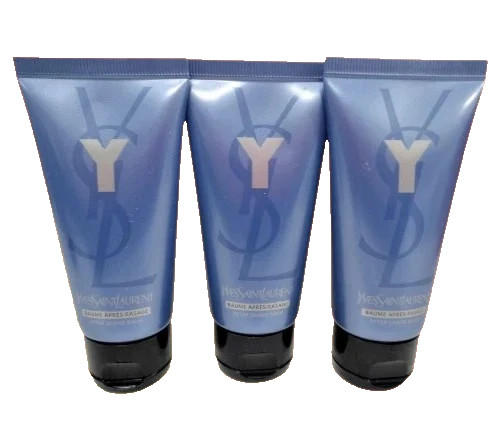 YVES SAINT LAURENT YSL Y AFTER SHAVE BALM 1.6 OZ 3PCS YVES SAINT LAURENT YSL Y AFTER SHAVE BALM 1.6 OZ 3PCS