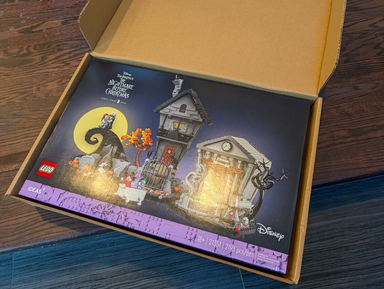 New Lego Ideas Tim Burton\'s The Nightmare Before Christmas Disney 21351 New Lego Ideas Tim Burton\'s The Nightmare Before Christmas Disney 21351