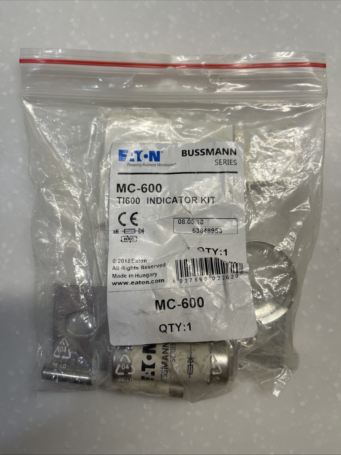 That is an Eaton Bussmann MC-600 TI600 Indicator Kit