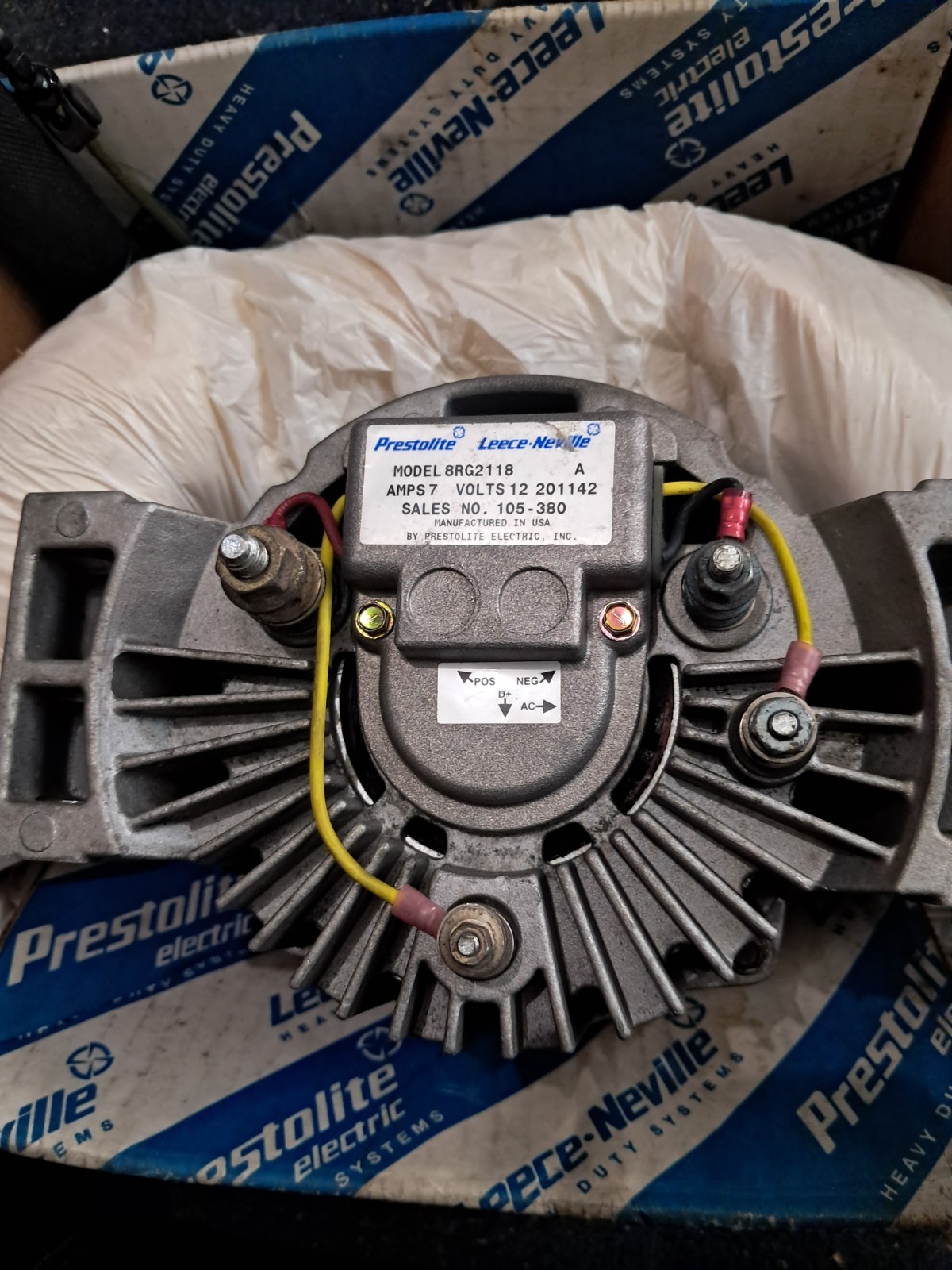 alternator high output Presolite leece neville