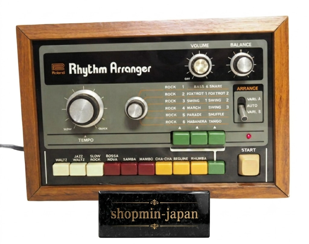 Roland TR-66 Rhythm Arranger Vintage Analog Drum Machine Rare from Japan