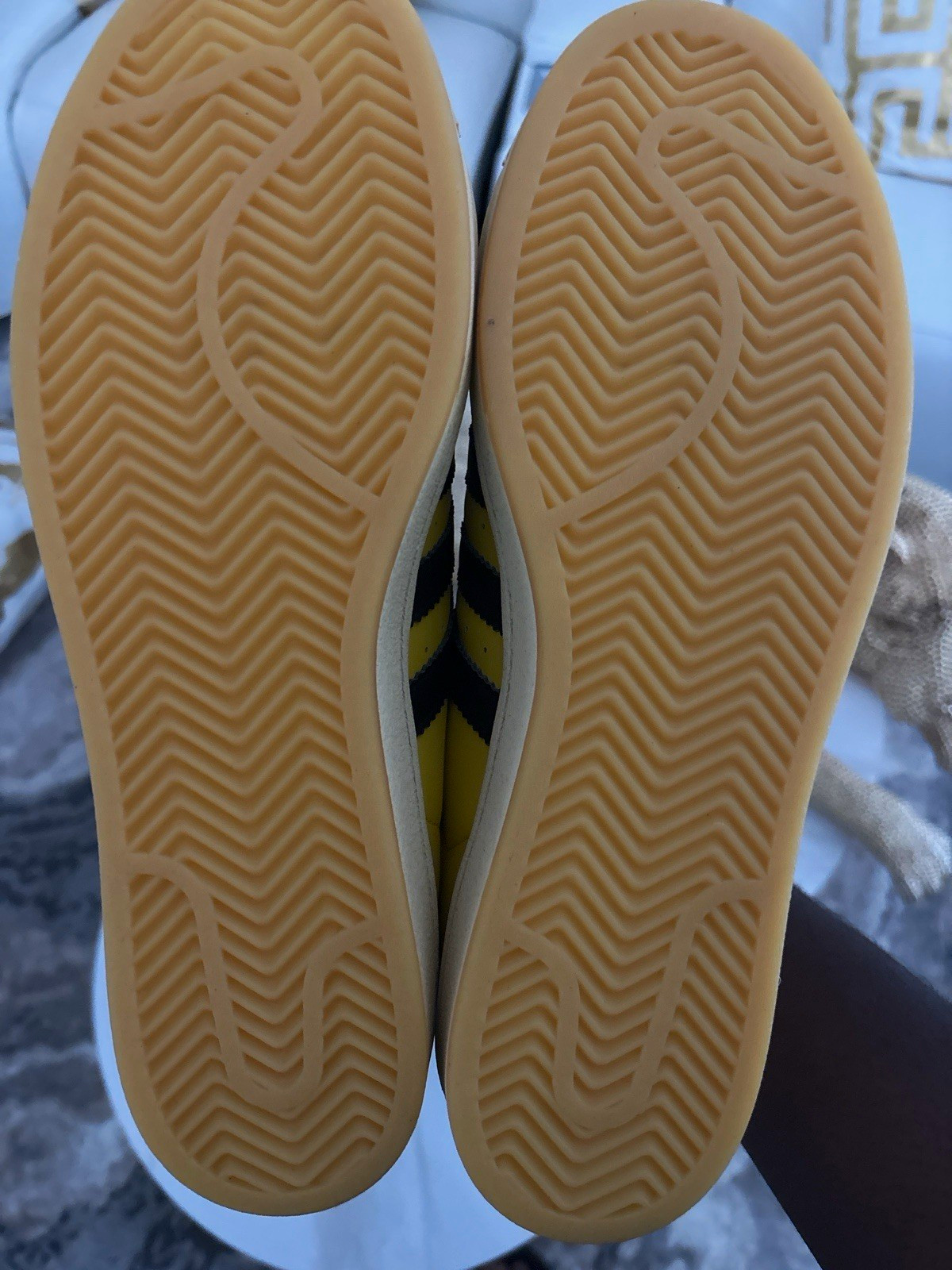 adidas Superstar Originals Low Top Leather Lace-Up Sneakers Yellow/Black NWOB adidas Superstar Originals Low Top Leather Lace-Up Sneakers Yellow/Black NWOB