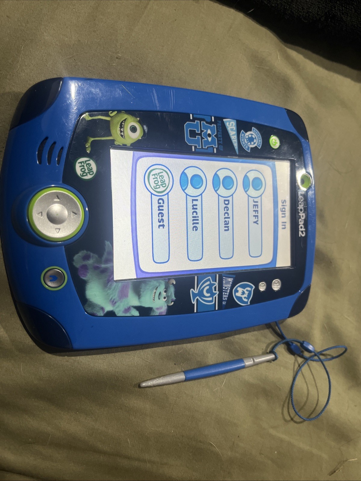LeapPad2 Explorer - Monsters University Edition Works Tested LeapPad2 Explorer - Monsters University Edition Works Tested