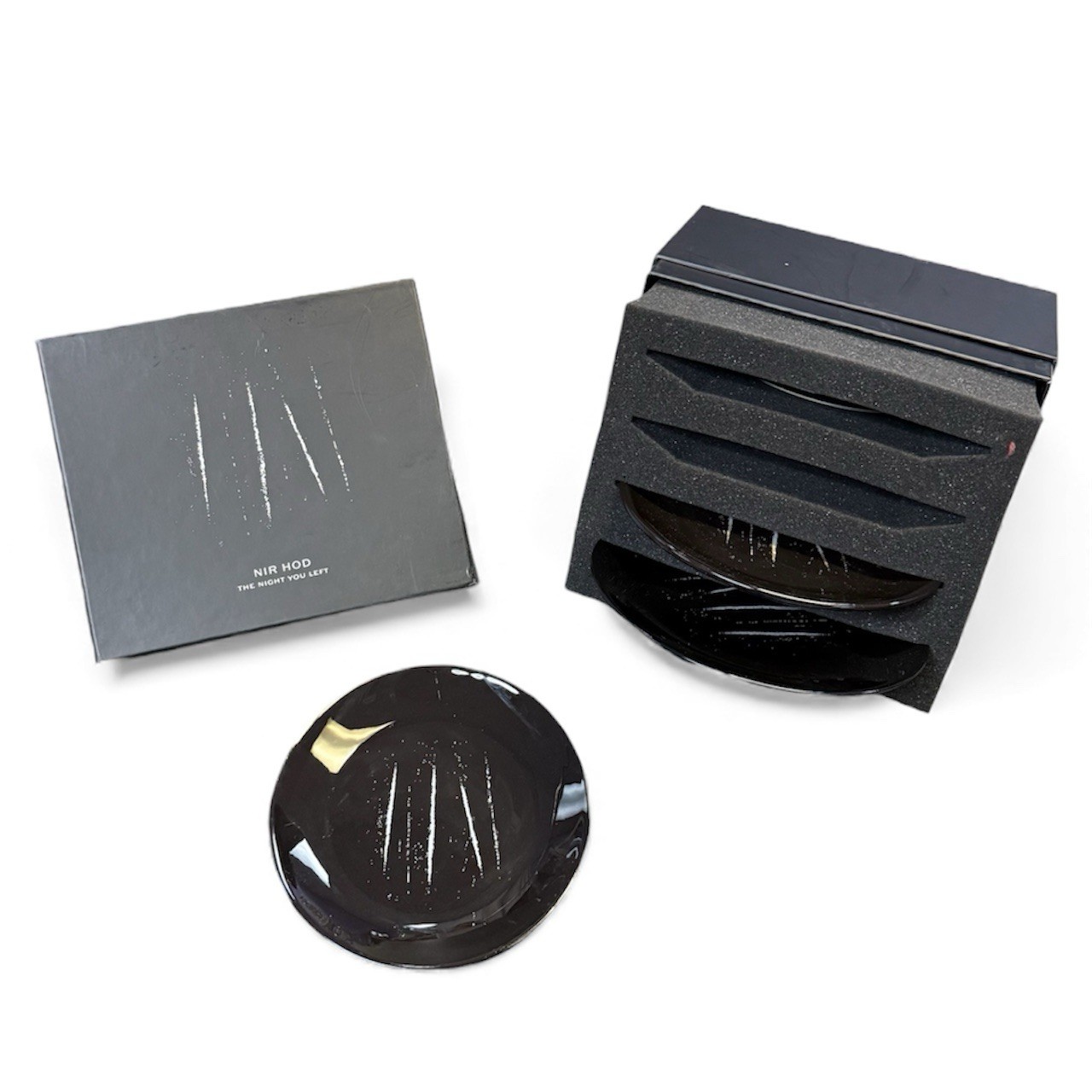 Nir Hod The Night You Left plate set for Prospect NYC 2021
