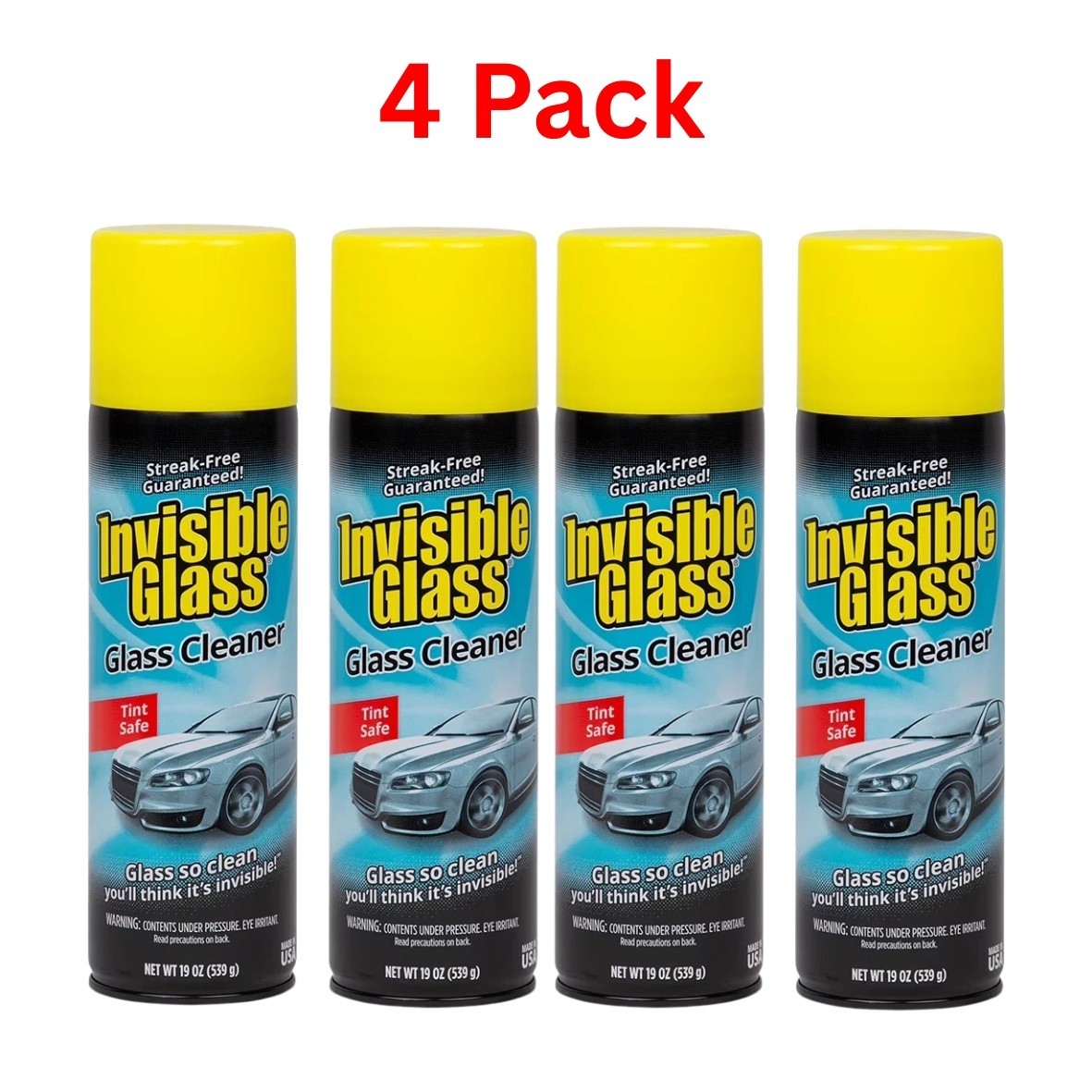 Stoner Invisible Glass Automotive Glass Cleaner, 19 Oz (Pack of 4) Stoner Invisible Glass Automotive Glass Cleaner, 19 Oz (Pack of 4)