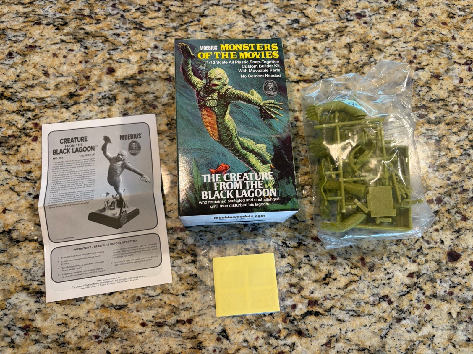 Moebius Monsters Of The Movies “The Creature From The Black Lagoon” Kit #653