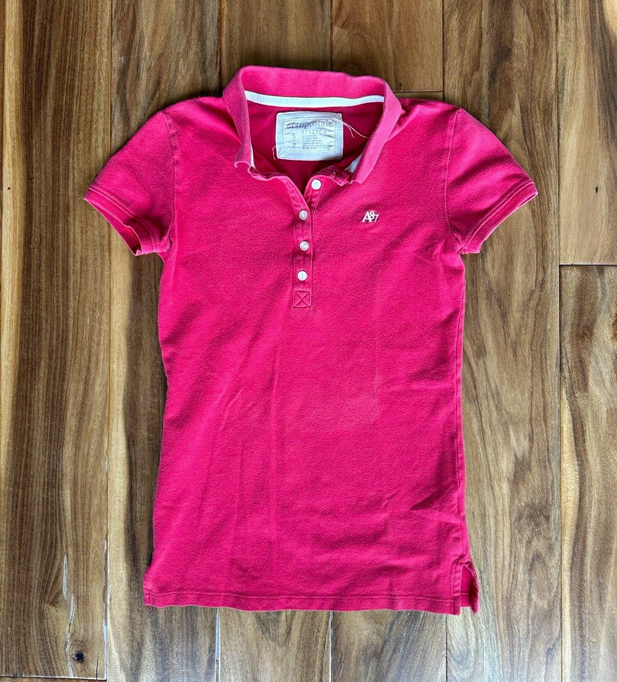 Y2K vintage Pink Aeropostale polo shirt Y2K vintage Pink Aeropostale polo shirt