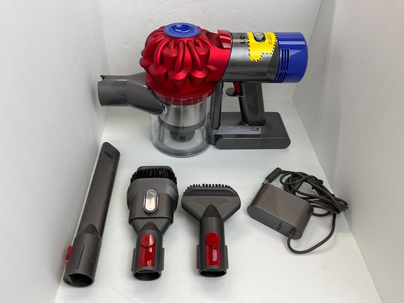 Original Dyson V8 Car + Boat Truck + Cordless Handheld Vacuum Cleaner, Red