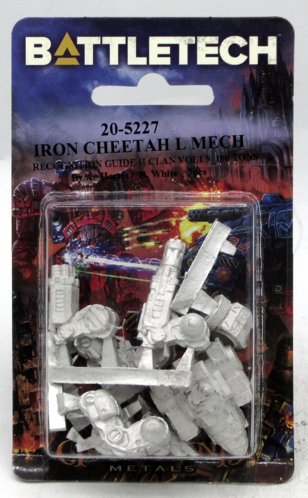 Battletech 20-5227 Iron Cheetah L Mech (Recognition Guide Il Clan Vol 19)
