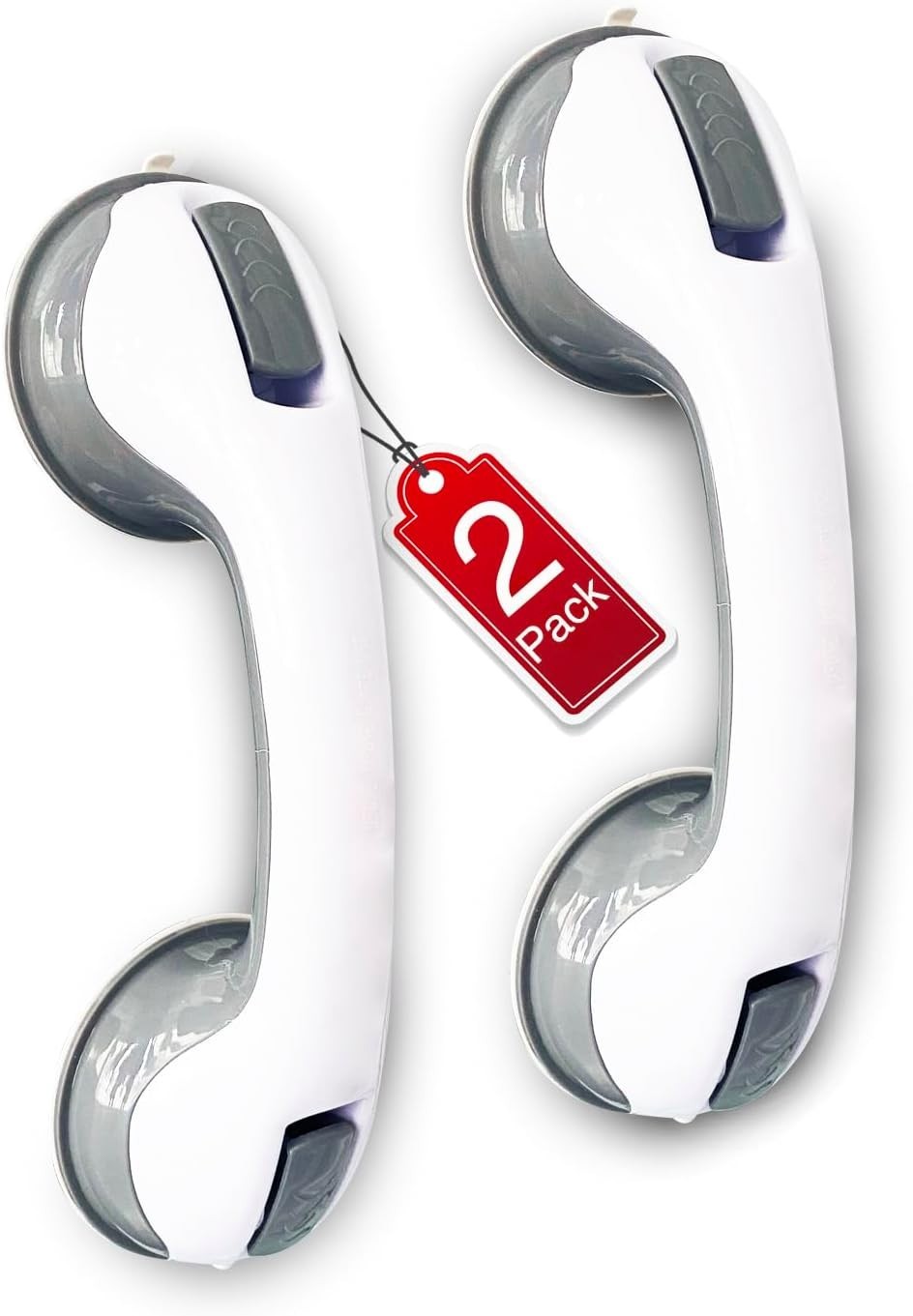 2PKS Helping Handle for Shower Suction Grab Bars for Bathroom Portable Safety 2PKS Helping Handle for Shower Suction Grab Bars for Bathroom Portable Safety