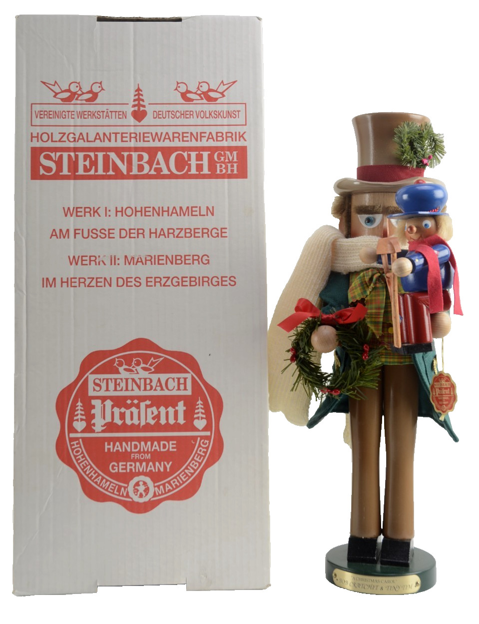 Steinbach Nutcracker BOB CRATCHIT & TINY TIM Signed 18\