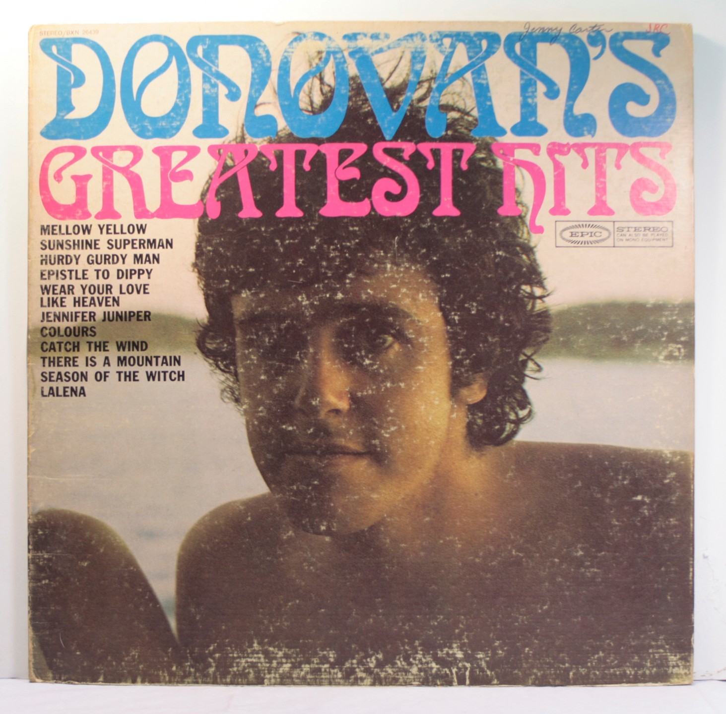 Donovan\'s Greatest Hits LP [Epic BXN 26439] Gatefold with photo insert