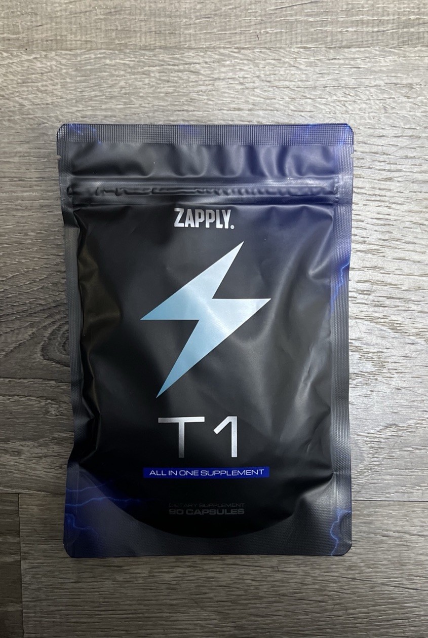 Zapply T1 All In One Supplement 90 Capsules New Sealed Charged Testo Original