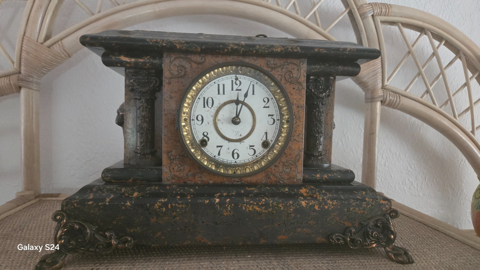 Exceedingly Rare Antique Seth Thomas Mantle Clock, c/1905 Exceedingly Rare Antique Seth Thomas Mantle Clock, c/1905