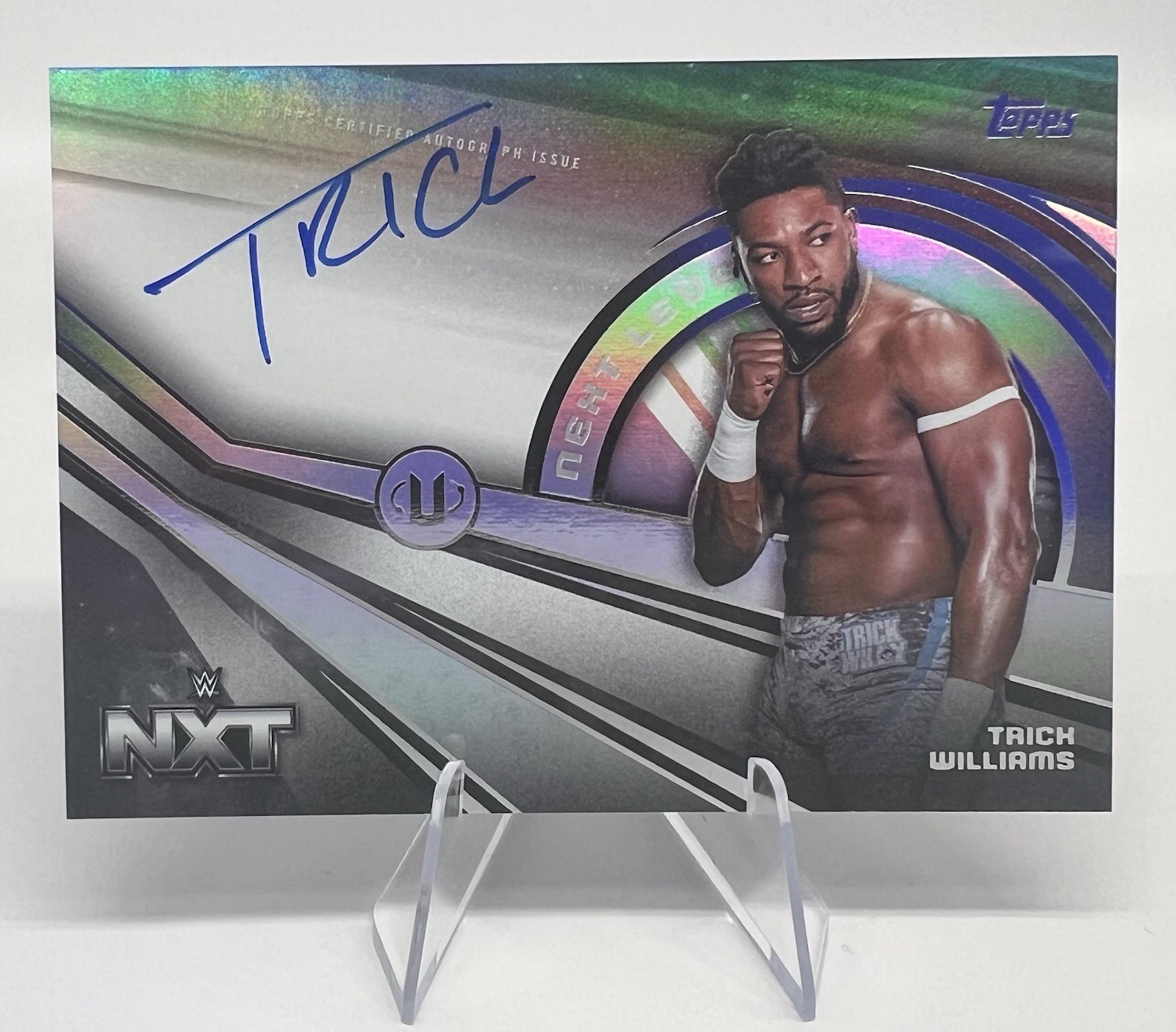 Trick Williams NEXT LEVEL AUTOGRAPHS AUTO 2026 Topps Universe WWE Wrestling Card