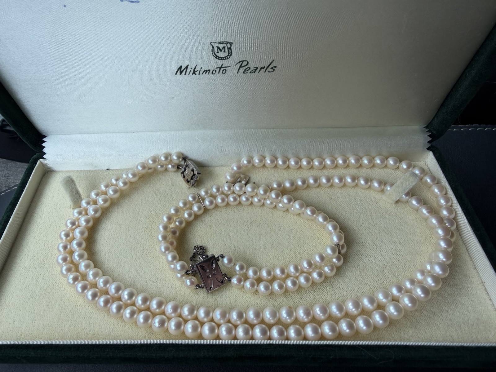 Mikimoto Cultured Pearl Necklace 15\ Mikimoto Cultured Pearl Necklace 15\
