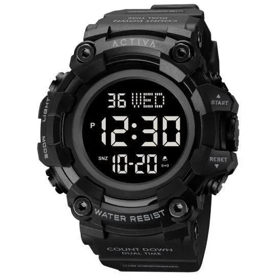 Activa Hexstrike X Invicta Digital Men\'s Watch - 56mm Black ACW1968-002 Activa Hexstrike X Invicta Digital Men\'s Watch - 56mm Black ACW1968-002