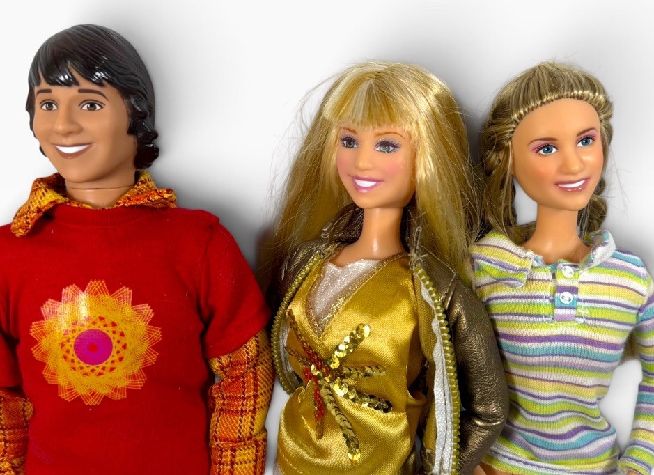 SET OF 3 Hannah Montana Fab Friends 2007 Dolls in Original Outfits Lily Oliver