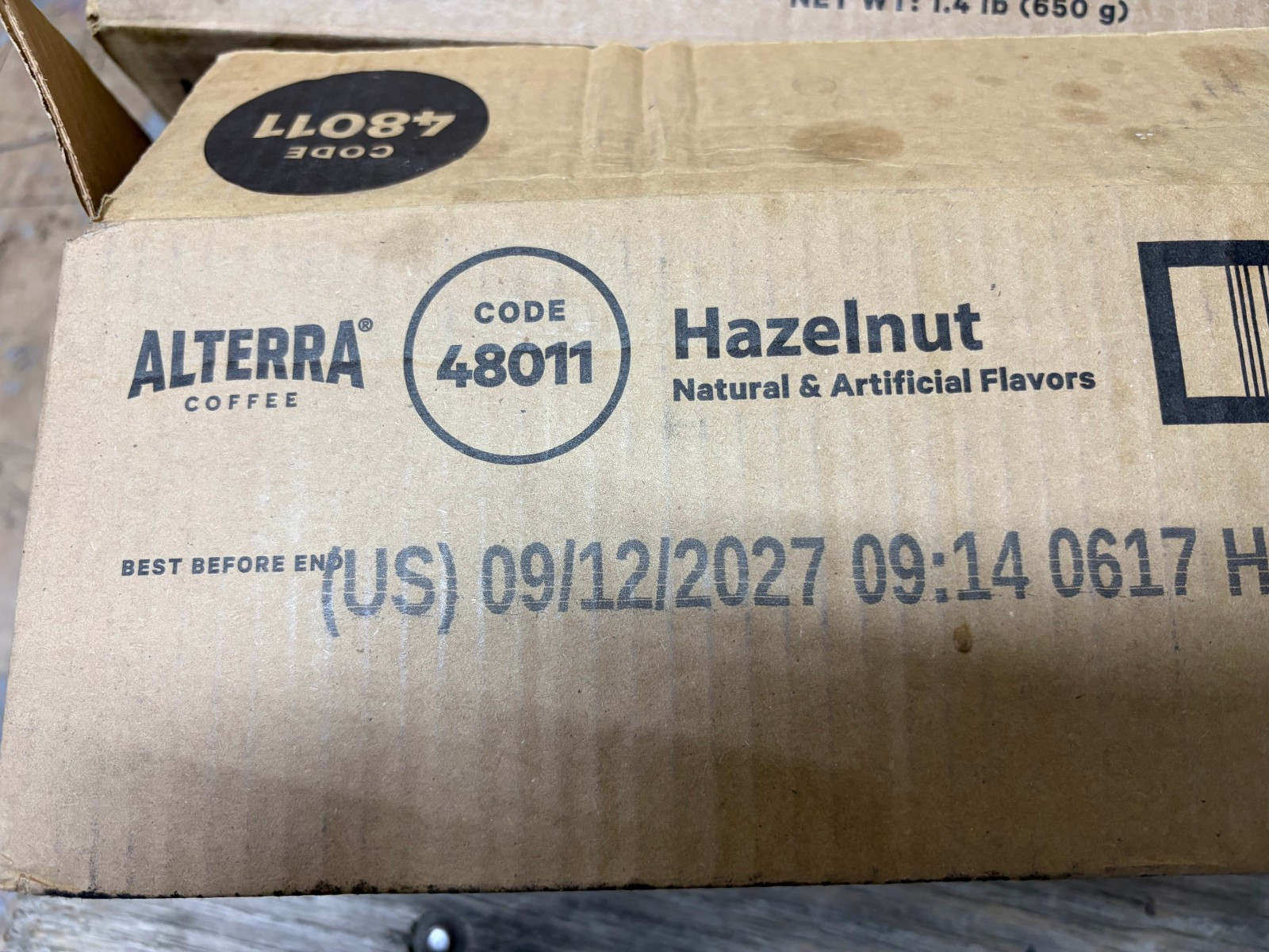 100 x .23oz Alterra Flavia Hazelnut Coffee Rails 48011 BB 9/12/2027 Light Roast 100 x .23oz Alterra Flavia Hazelnut Coffee Rails 48011 BB 9/12/2027 Light Roast