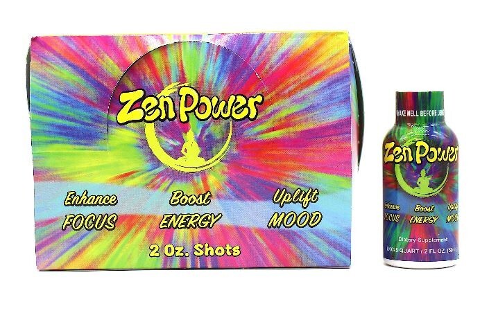 Zen Power Shots 12ct Box Zen Power Shots 12ct Box