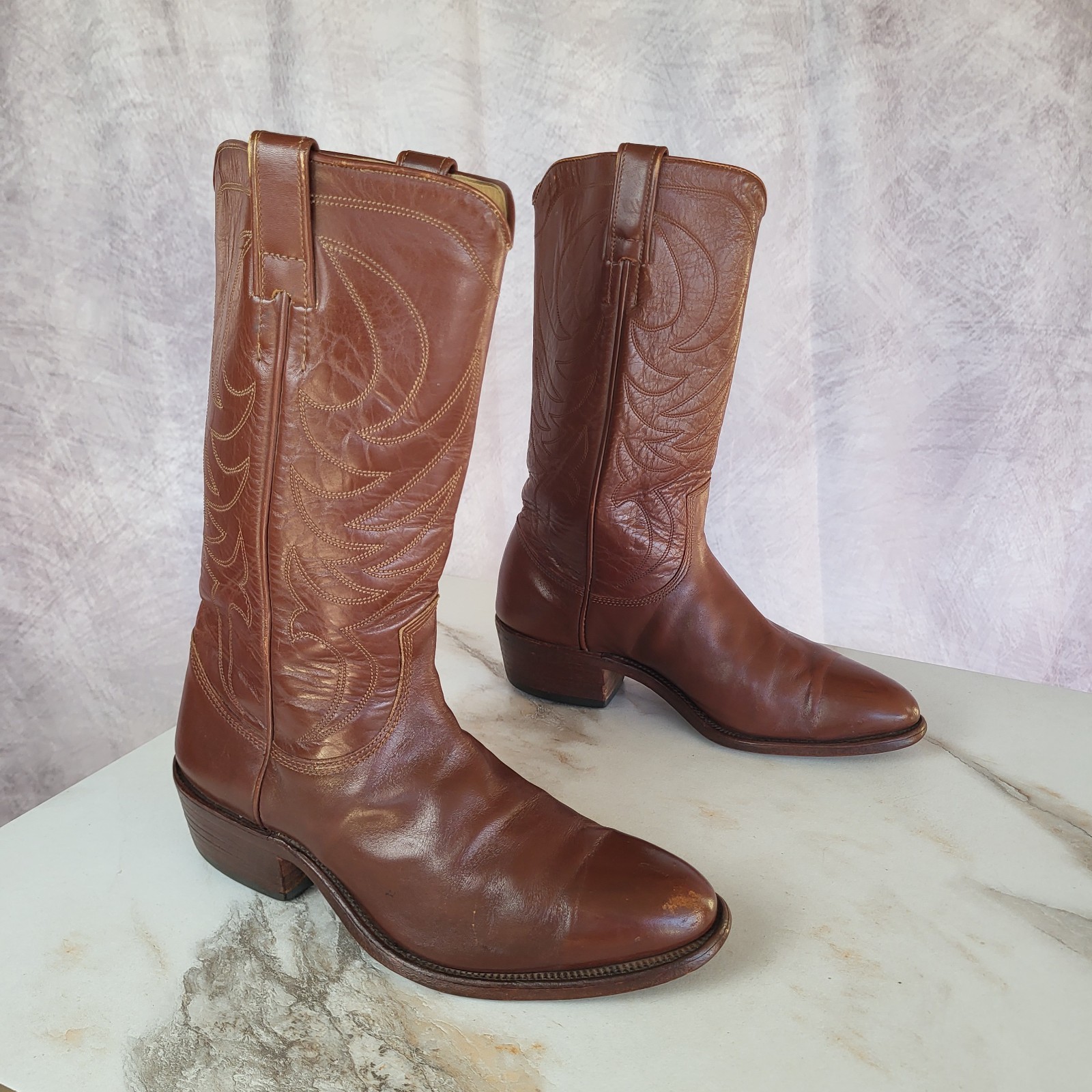 RM Williams Western Cowboy Boots AU Size 10 G Men\'s Brown US 11 D