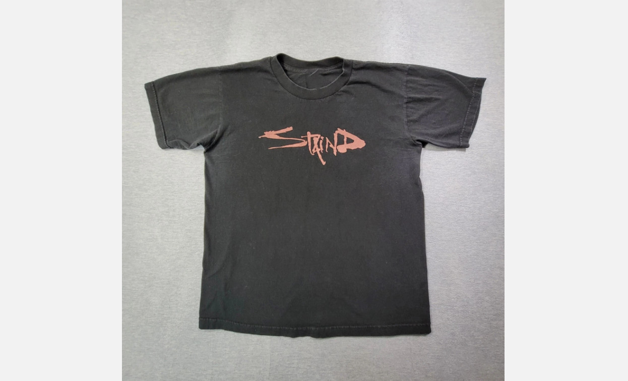 VTG Staind Dysfuntion T Shirt Black Made in USA Band Rock Fan Club