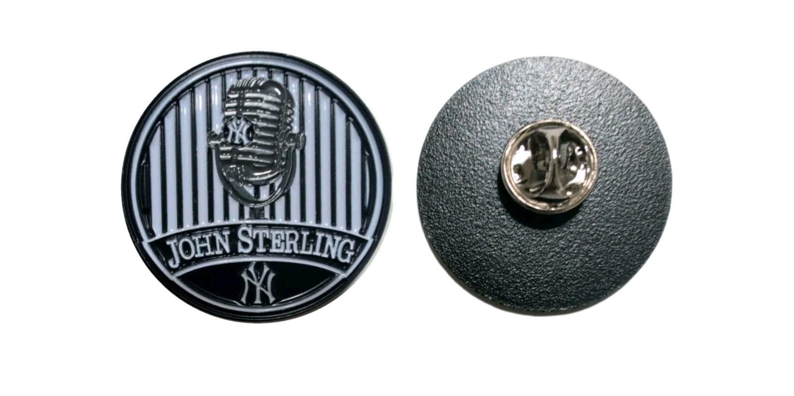 2026 New York Yankees John Sterling Memorial Pin (not a jersey patch)