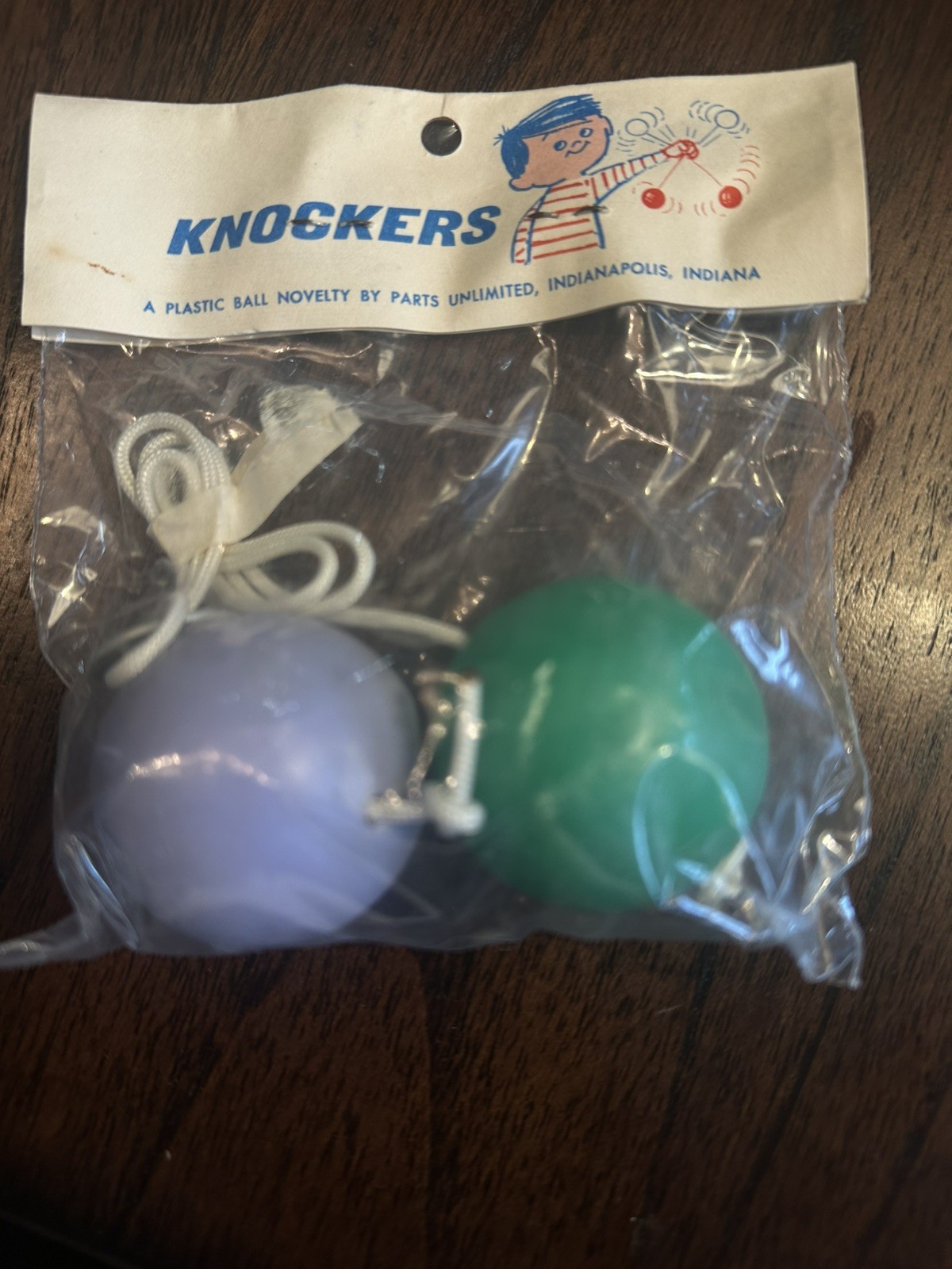 VTG KNOCKERS Clackers Click Clack Parts Unlmtd RARE HTF Lavender & Green. NOS VTG KNOCKERS Clackers Click Clack Parts Unlmtd RARE HTF Lavender & Green. NOS