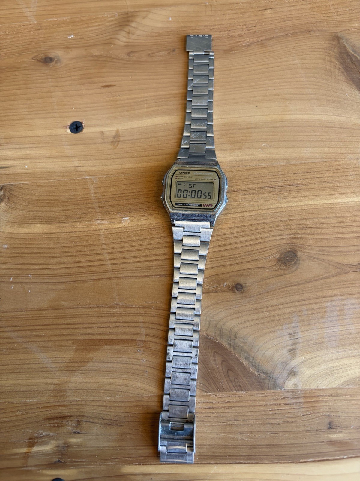 Casio Vintage A158WEA-9 Digital Watch - MISSING CLASP