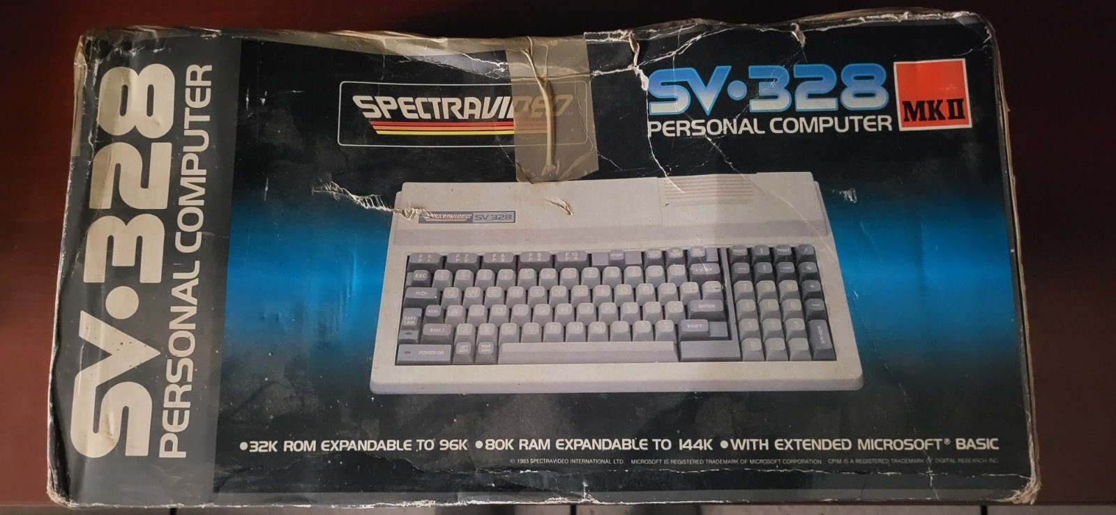 This item is a Spectravideo SVI-328 MKII personal computer This item is a Spectravideo SVI-328 MKII personal computer