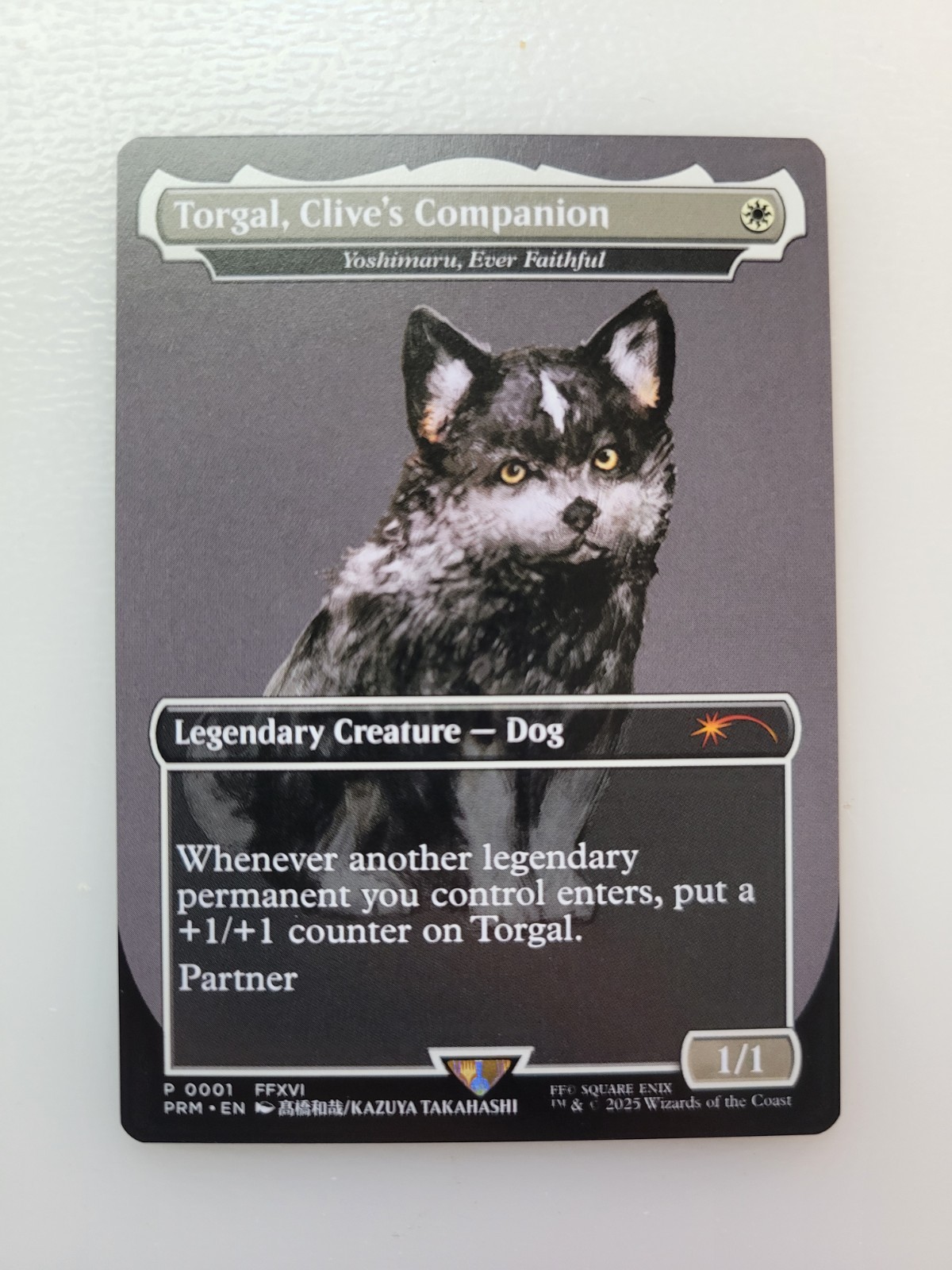 1x Torgal, Clive\'s Companion - Yoshimaru, Ever Faithful (MagicCon: Las Vegas)