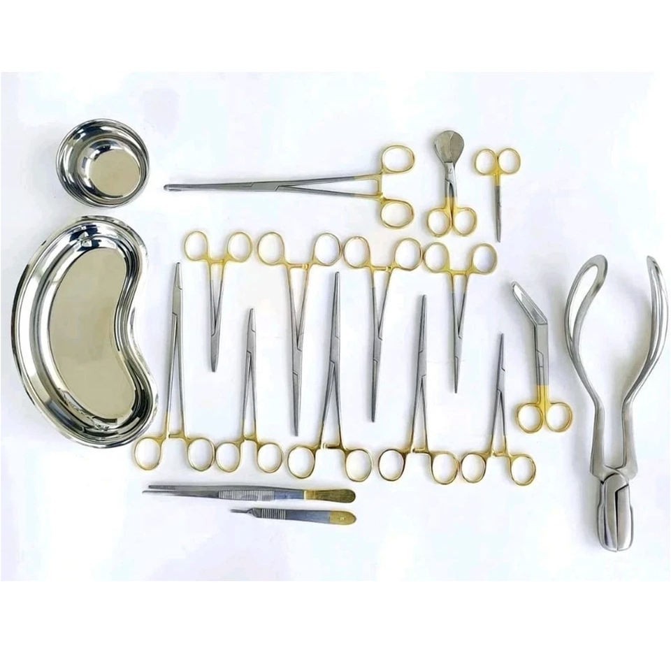 Delivery Set 16 Pcs GYN Surgical Instruments Delivery Set 16 Pcs GYN Surgical Instruments