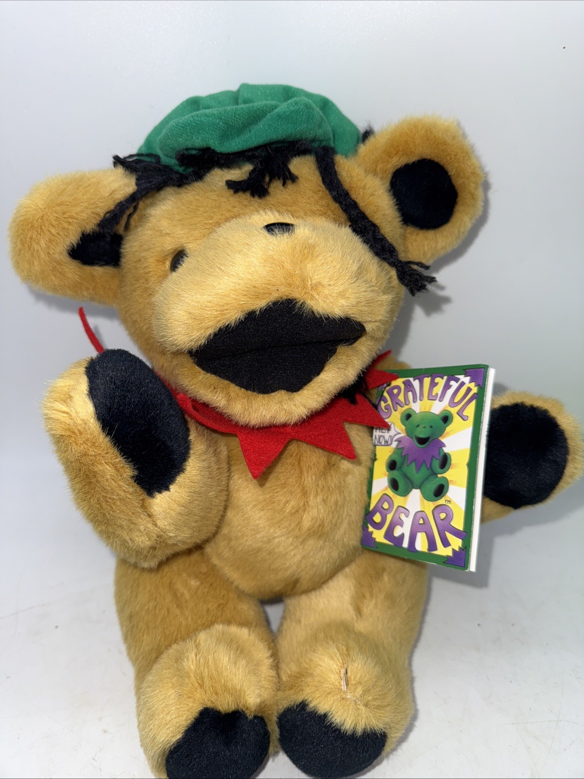 Rare Dead Stock Grateful Bear Dread Head Plush 12Inch plush Rare Dead Stock Grateful Bear Dread Head Plush 12Inch plush