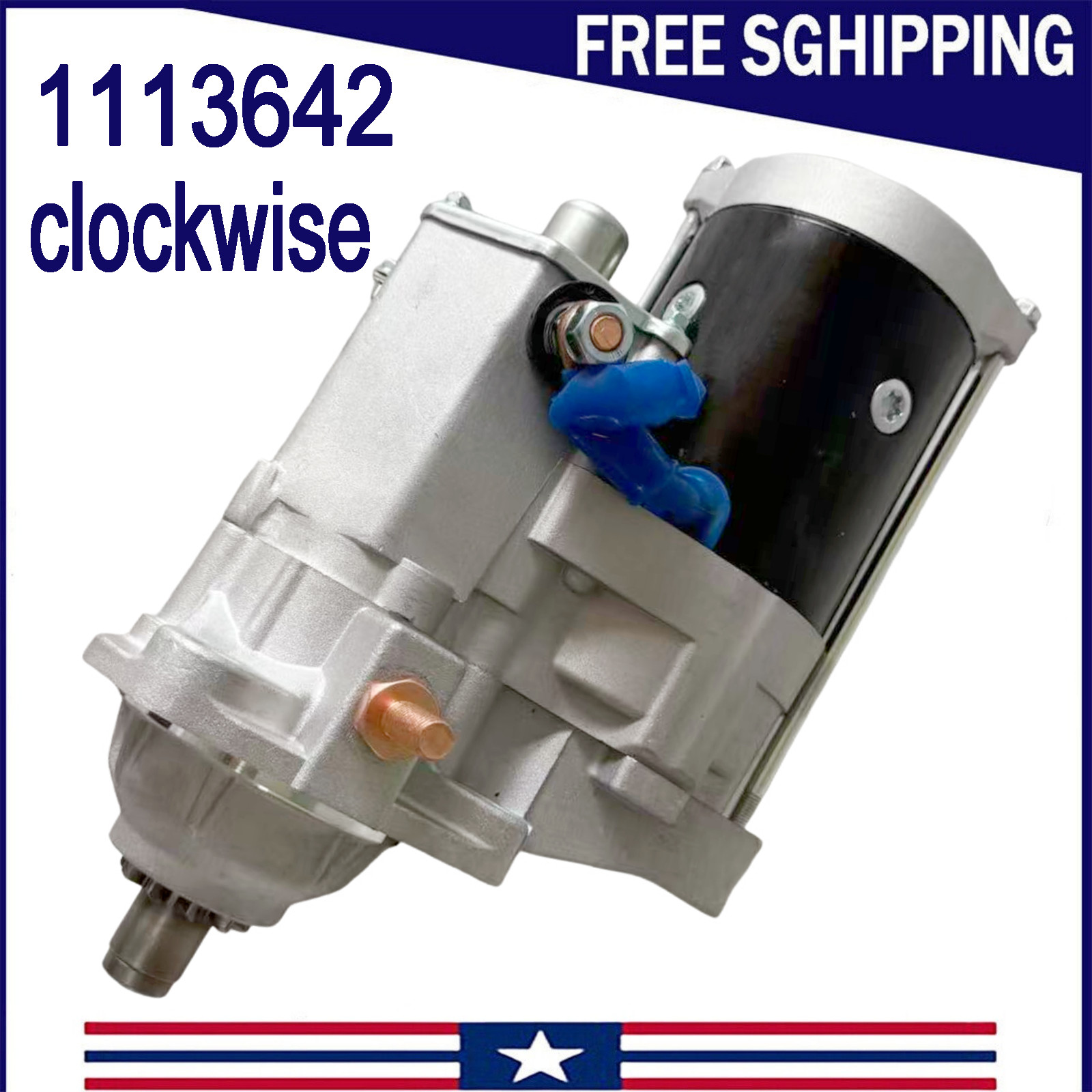 New Gear Reduction Starter Fits For International Farmall 806D Diesel 1113642